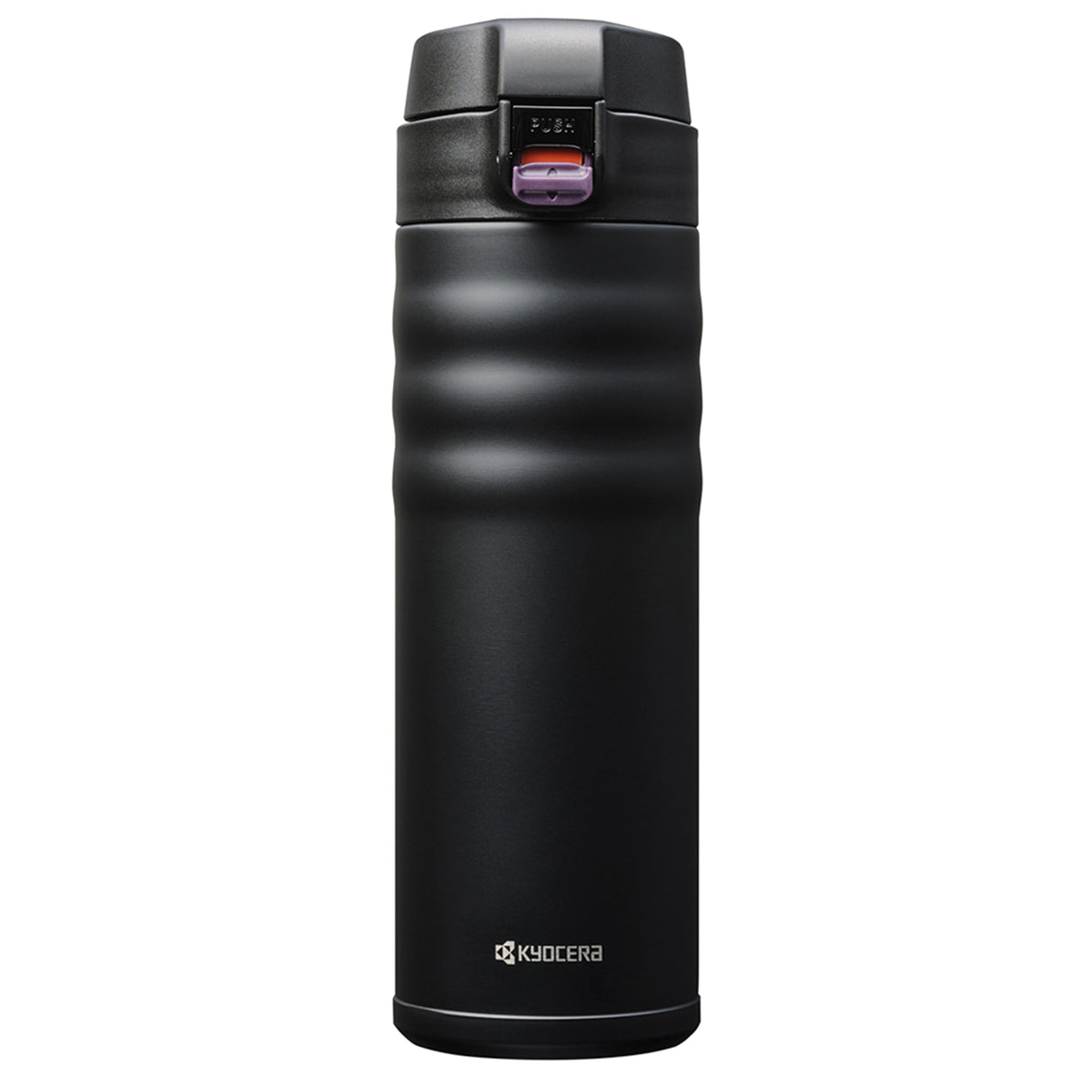 Thermoflasche FLIP TOP, schwarz, in 2 Größen